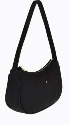 Peta and Jain Bags^Dixiee Shoulder Bag - Black Suede