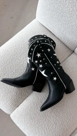 Billini Billini^Dollie Boots - Black-White