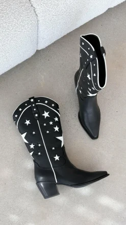 Billini Billini^Dollie Boots - Black-White