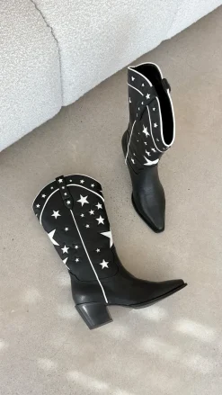 Billini Billini^Dollie Boots - Black-White