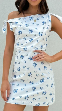 Main St Sale Dresses^Ebbe Mini Dress - Blue Floral