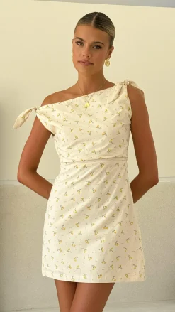 Main St Sale Dresses^Ebbe Mini Dress - Yellow Floral