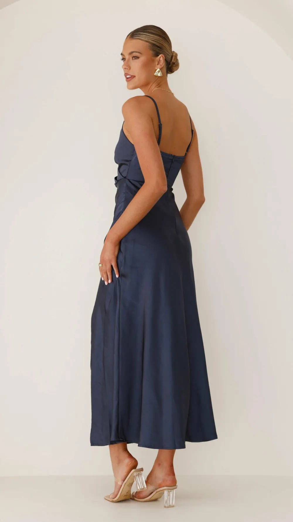 Alive Girl Sale Dresses^Elsa Midi Dress - Navy