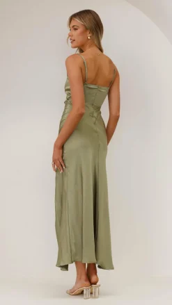 Alive Girl L'Amour|Dresses^Elsa Midi Dress - Olive