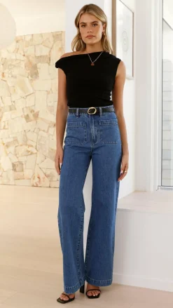 Burans Tops^Elva Top - Black