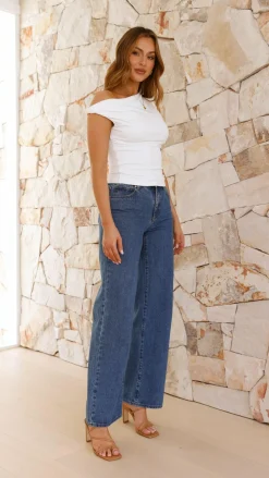 Burans Tops^Elva Top - White