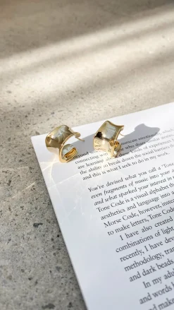 Your Accessory Shop Earrings|Hen'S Collection^Erin Hoop Earrings - Gold