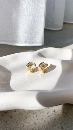 Your Accessory Shop Earrings|Hen'S Collection^Erin Hoop Earrings - Gold