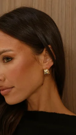 Your Accessory Shop Earrings|Hen'S Collection^Erin Hoop Earrings - Gold