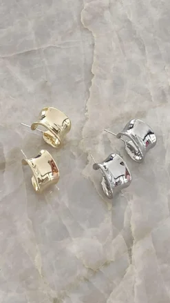 Your Accessory Shop Earrings|Hen'S Collection^Erin Hoop Earrings - Gold