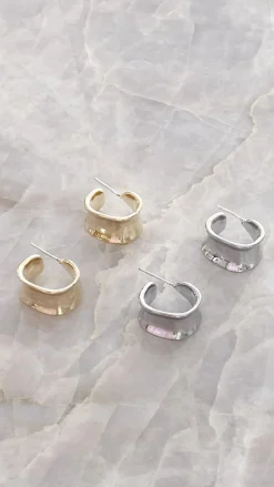 Your Accessory Shop Earrings|Hen'S Collection^Erin Hoop Earrings - Gold