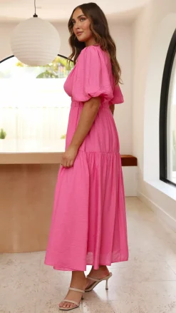 LILYWHYT Sale Dresses^Erin Midi Dress - Pink