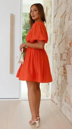 LILYWHYT Dresses|Mini^Erin Mini Dress - Melon