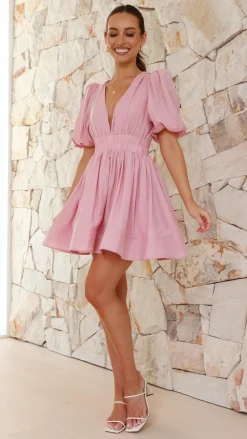 LILYWHYT Dresses|Mini^Erin Mini Dress - Soft Pink