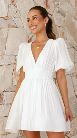 LILYWHYT Sale Dresses^Erin Mini Dress - White