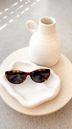 Banbe Sunglasses|The Denim Edit^Estella Sunglasses - Hazel Tort