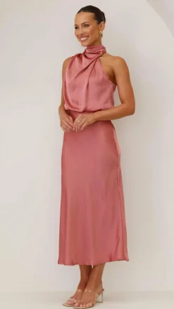 Alive Girl Je T'Aime|Dresses^Esther Maxi Dress - Baked Rose