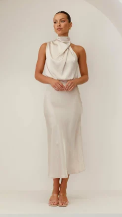 Alive Girl Je T'Aime|Dresses^Esther Maxi Dress - Champagne