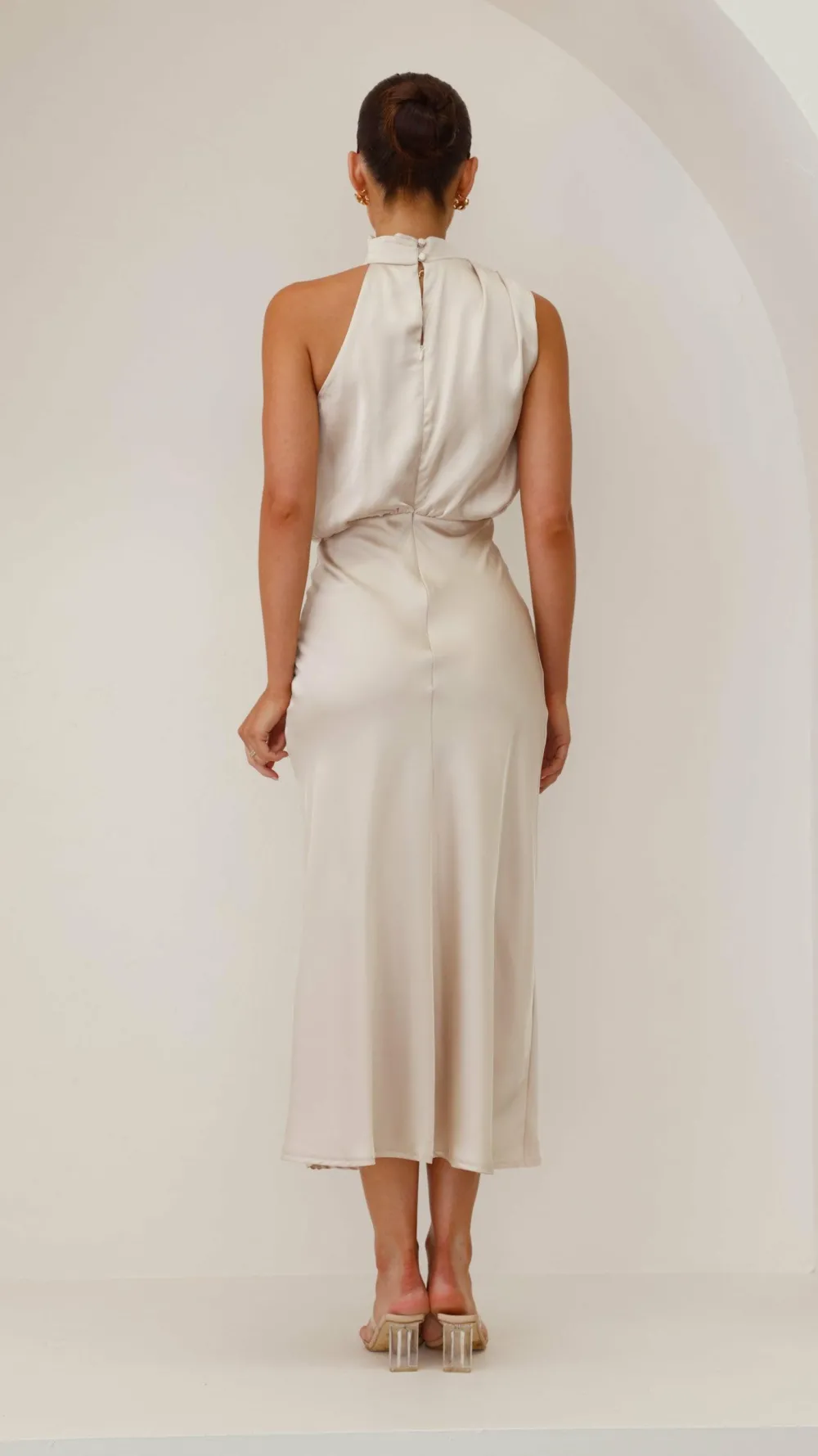 Alive Girl Je T'Aime|Dresses^Esther Maxi Dress - Champagne