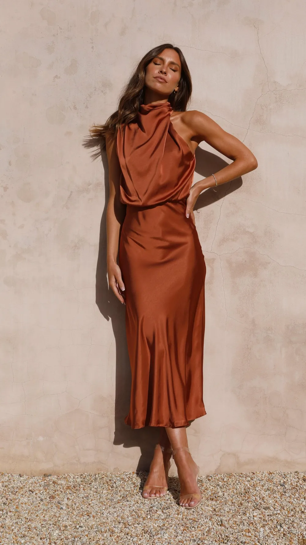 Alive Girl Je T'Aime|Dresses^Esther Maxi Dress - Copper
