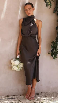 Alive Girl Je T'Aime|Dresses^Esther Maxi Dress - Espresso