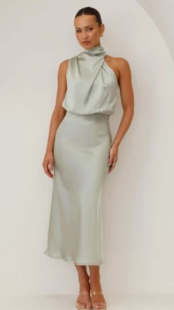 Alive Girl Je T'Aime|Dresses^Esther Maxi Dress - Olive