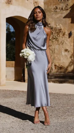Alive Girl Je T'Aime|Dresses^Esther Maxi Dress - Steel Blue
