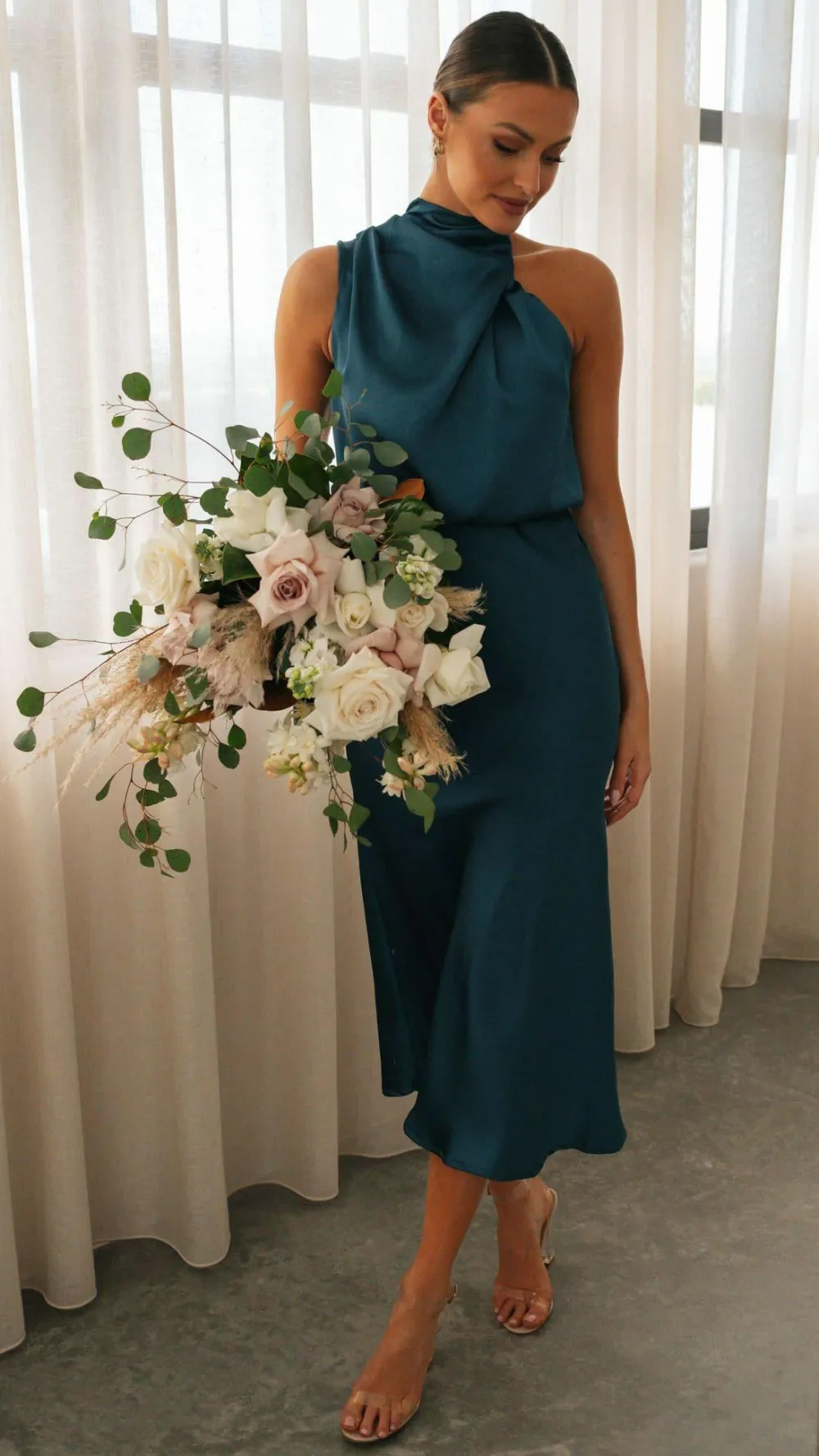Alive Girl Sale Evening|Sale Dresses^Esther Maxi Dress - Teal