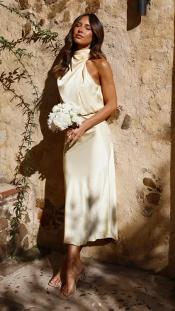 Alive Girl Je T'Aime|Dresses^Esther Maxi Dress - Yellow