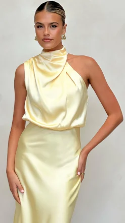 Alive Girl Je T'Aime|Dresses^Esther Maxi Dress - Yellow