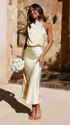Alive Girl Je T'Aime|Dresses^Esther Maxi Dress - Yellow
