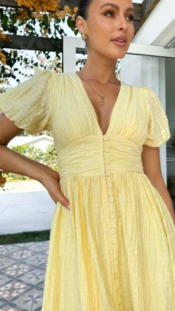 Main St Dresses|Bump Friendly^Faiz Maxi Dress - Yellow