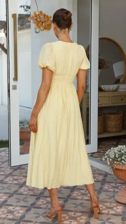 Main St Dresses|Bump Friendly^Faiz Maxi Dress - Yellow