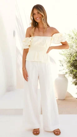 Style State Tops^Fifi Top - Lemon