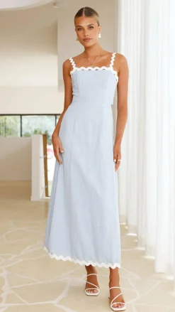 LILYWHYT Dresses|Maxi^Fiora Maxi Dress - Baby Blue