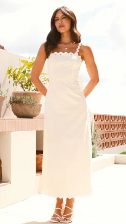 LILYWHYT Dresses|Maxi^Fiora Maxi Dress - Oat