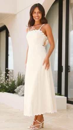 LILYWHYT Dresses|Maxi^Fiora Maxi Dress - Oat