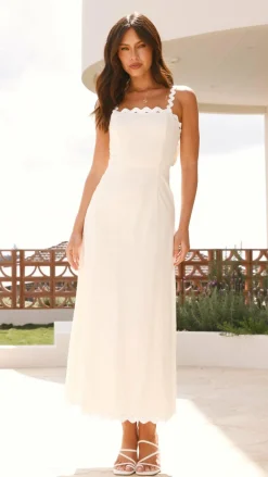 LILYWHYT Dresses|Maxi^Fiora Maxi Dress - Oat