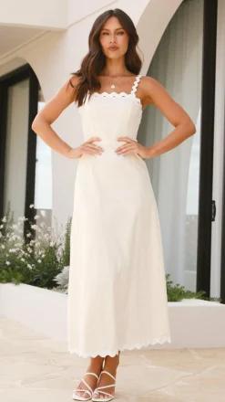 LILYWHYT Dresses|Maxi^Fiora Maxi Dress - Oat