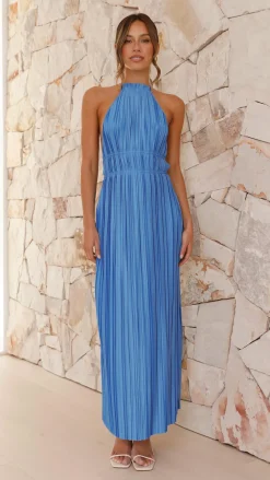 Slide Show Dresses|Maxi^Frances Maxi Dress - Blue