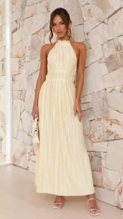 Slide Show Dresses|Maxi^Frances Maxi Dress - Yellow