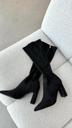 Billini Billini|Shoes^Freddy Boots - Black Suede