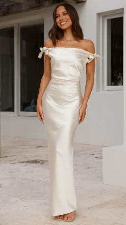 IDS Dresses|Bridesmaid^Frida Maxi Dress - Champagne