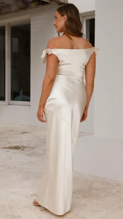 IDS Dresses|Bridesmaid^Frida Maxi Dress - Champagne