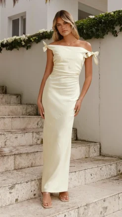 IDS Dresses|Bridesmaid^Frida Maxi Dress - Yellow