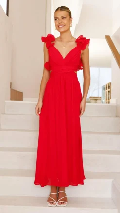 SASHA (BNE) Sale Dresses^Galilhai Maxi Dress - Red