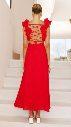 SASHA (BNE) Sale Dresses^Galilhai Maxi Dress - Red