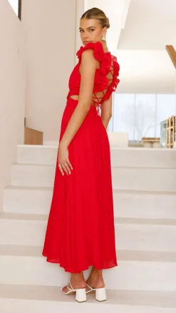SASHA (BNE) Sale Dresses^Galilhai Maxi Dress - Red