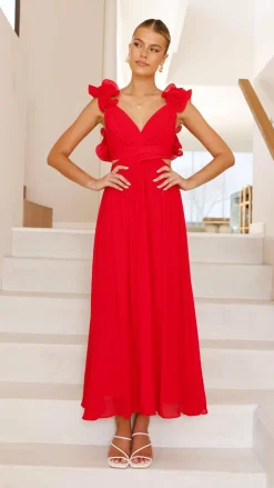 SASHA (BNE) Sale Dresses^Galilhai Maxi Dress - Red