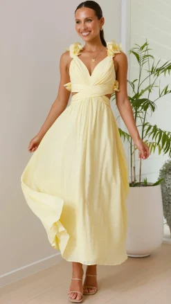 SASHA (BNE) Sale Dresses^Galilhai Maxi Dress - Yellow